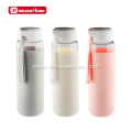 Portable Travel Mug Glass Water Bottle with Sleeve